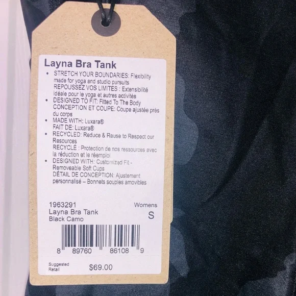 PrAna Layna bra tank (S) - Picture 7 of 7